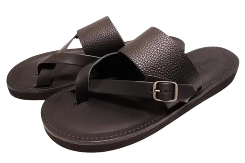 【Organic handloom TRENT ブラック】トングサンダル